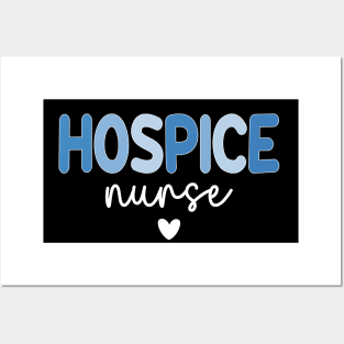 Retro Hospice Nurse Print For Nursing Student Hospice Nurse Posters and Art